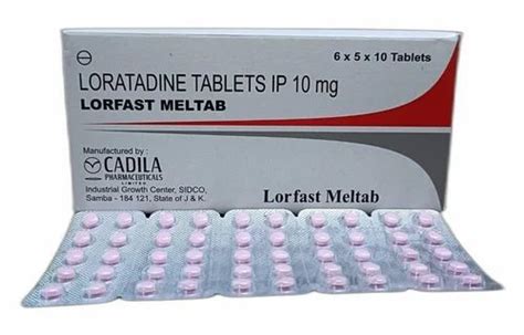 10mg Loratadine Tablet Ip At Best Price In Meerut By Krishna Medicos