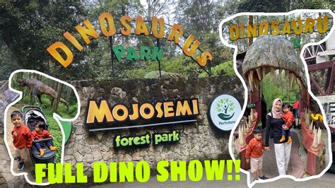 Wisata Mojosemi Forest Park Magetan Wow Ada T RexDinosaurus Park