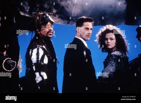 Johnny Mnemonic From Left Ice T Keanu Reeves Dina Meyer 1995