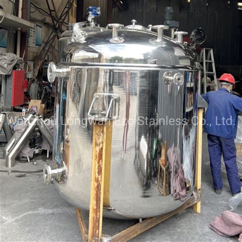 Sanitary Grade SS304 316 Stainless Steel Vertical Sterile Vacuum Dairy