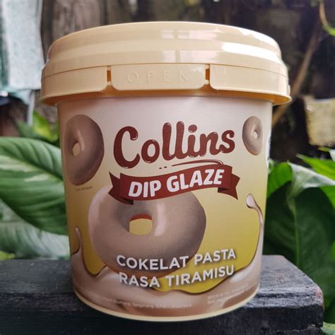 Jual Collins Dip Glaze Saus Manis Rasa Tiramisu Kg Shopee Indonesia