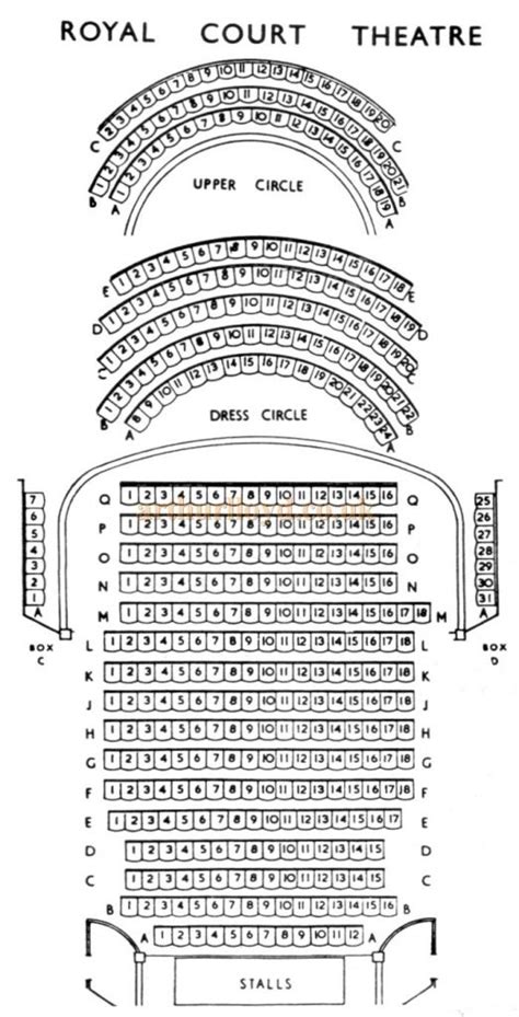 Royal Hall Harrogate Seating Plan Seating Plan Harrogate Auditorium