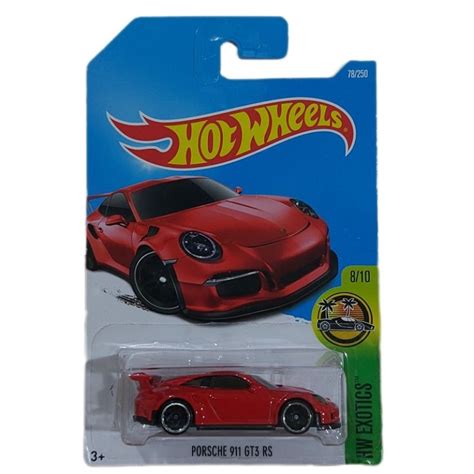 Porsche Gt Rs Hw Exotics Hot Wheels Dhp Shopee Brasil