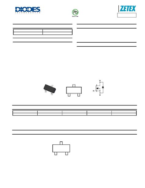 ZVN3310F Datasheet 1 5 Pages DIODES 100V N CHANNEL ENHANCEMENT MODE