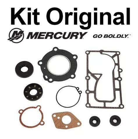 Kit Jogo Junta Retentores Motor Popa Mercury 5 Hp 2 Tempos