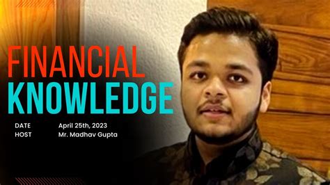 Financial Knowledge Training By Mr Madhav Gupta Flp India Team23