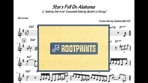 Stars Fell On Alabama Cannonball Adderley Theme And Solo