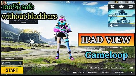 How To Get Ipad View In Pubg Mobile Gameloop Easy Way To Get Ipad