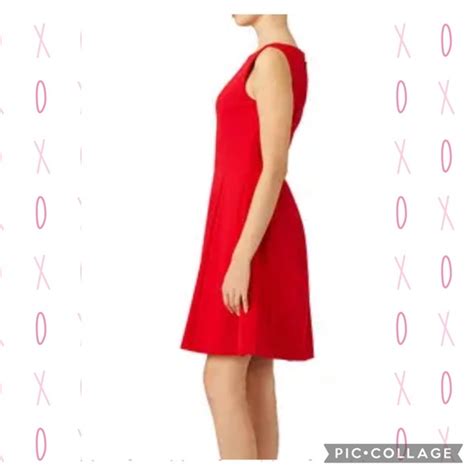 Monteau Dresses Nwt Plus Size Red Sleeveless Dress Poshmark