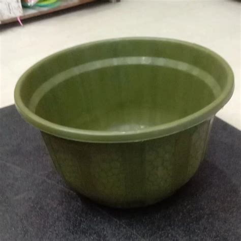 Polypropylene Olive Plastic Tub Capacity L Size Inch D At