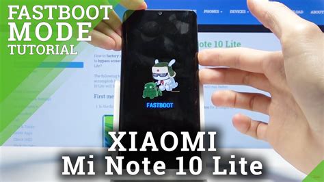 How To Enter Fastboot Mode In XIAOMI Mi Note 10 Lite Update System