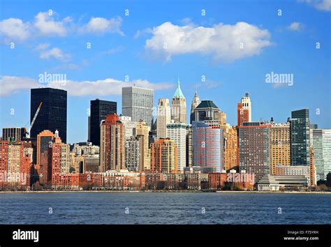 The Lower Manhattan Skyline Stock Photo - Alamy