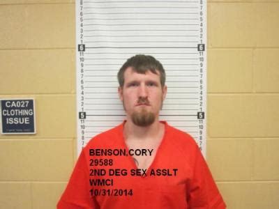 Cory Dean Benson A Registered Sex Offender In Worland Wy At