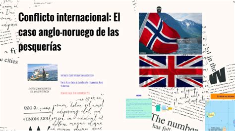 Conflicto Internacional El Caso Anglo Noruego De Las Pesquer As By