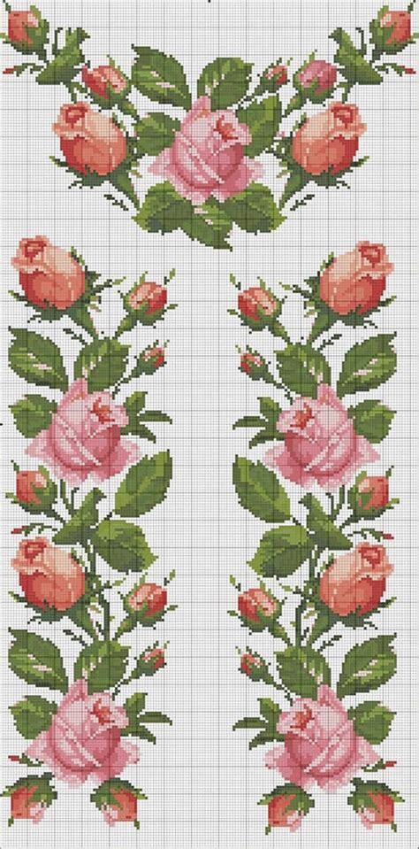 Floral Cross Stitch Pattern Cross Stitch Patterns Flowers Cross