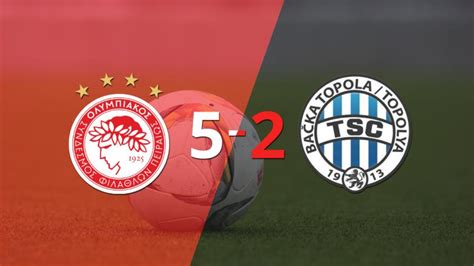 Daniel Podence Anotó Un Doblete En La Goleada 5 2 De Olympiacos A Tsc