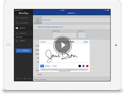 Comment Faire Ou Cr Er Une Signature Lectronique Docusign