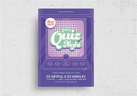 20 Best Trivia Night Flyers Examples To Download Envato Tuts