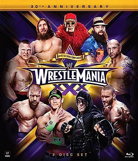 Wrestlemania 30 Reino Unido Blu Ray Amazon Es Wrestlemania 30