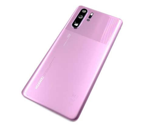 Tapa Trasera Con Cristal Embellecedor Para Huawei P30 Pro Rosa Original