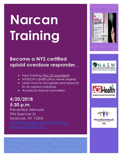 Central Division: Narcan Training - NASW-NYS