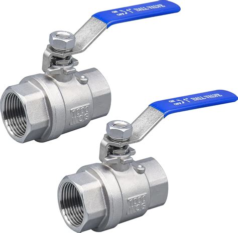 Inch Ball Valve Premium Heavy Duty Stainless Steel Full Port