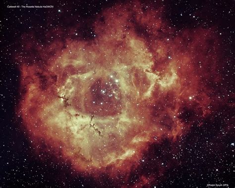 The Rosette Nebula Caldwell49 Hasgoiii Narrowband E Flickr