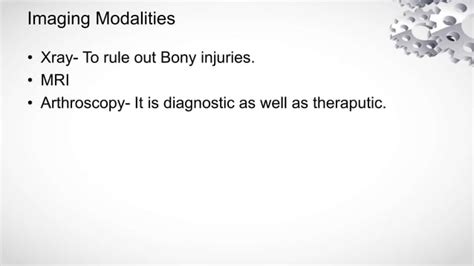 Internal Derangements Of Knee Pptx In Orthopaedics Ppt