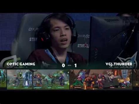 OpTic Vs VGJ Thunder 2 Nd Match StarLadder I League Invitational 5