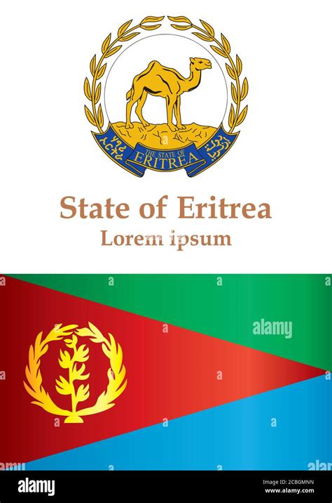 Flag Of Eritrea State Of Eritrea Is A Country In The Horn Of Africa