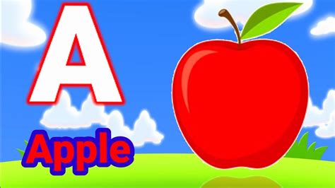 Abc Alphabet Song A For Apple B For Ball Abcd Song Phonics Songs Abcd