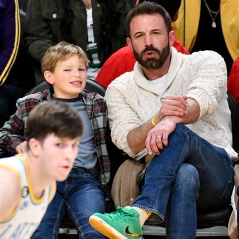 Ben Affleck Makes Rare Appearance With Son Samuel In Los Angeles