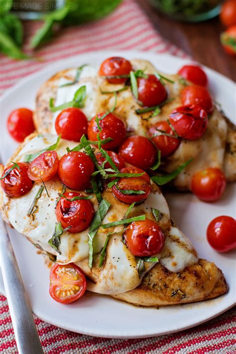 30 Minute Skillet Chicken Caprese Life Made Simple