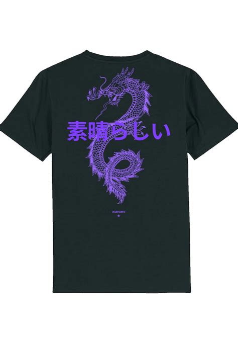 F Nt Stic T Shirt Drache Japan Style Print Kaufen Baur