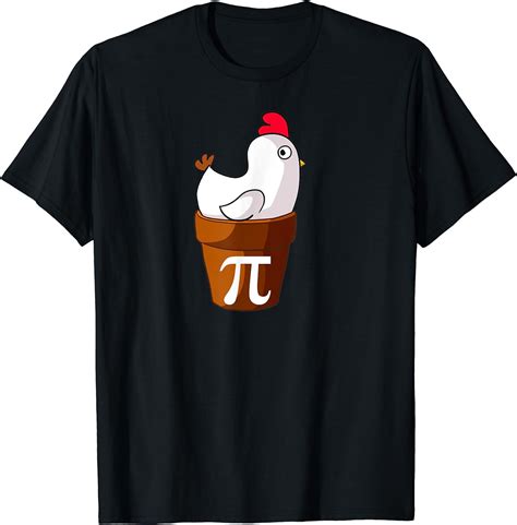 Chicken Pot Pie Funny Math Pun Chicken Pot Pi T Shirt Walmart