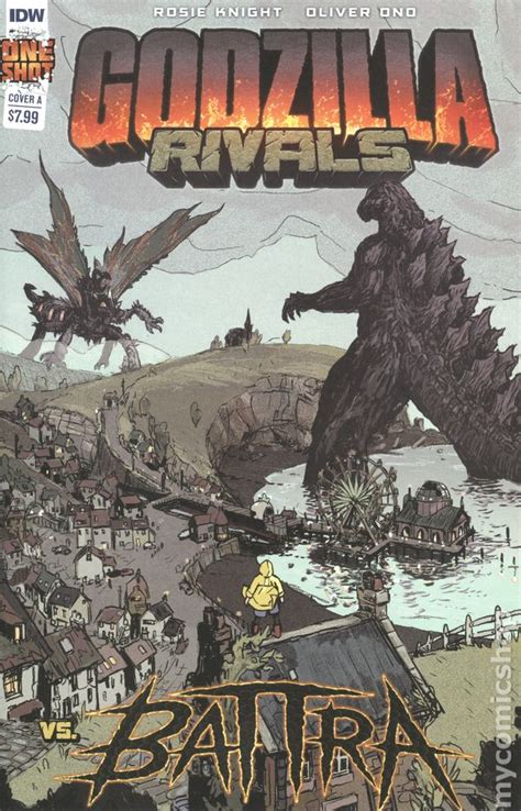 Godzilla Rivals Vs Battra 2022 IDW Comic Books