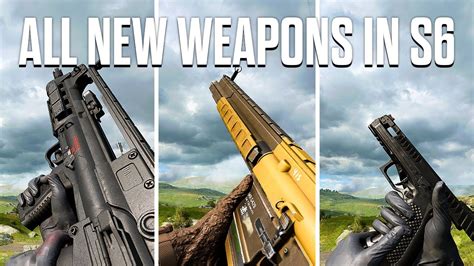 Battlefield 2042 All New Weapons In Season 6 Youtube