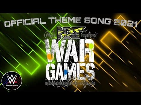 WWE NXT WarGames 2021 Official Theme Song Shoot My Shot YouTube