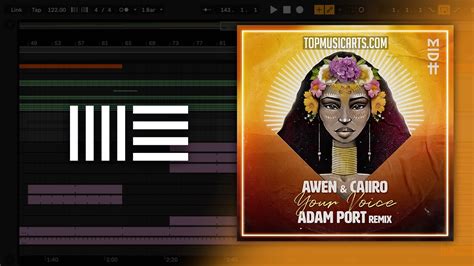 Awen Caiiro Your Voice Adam Port Remix Ableton Remake Youtube