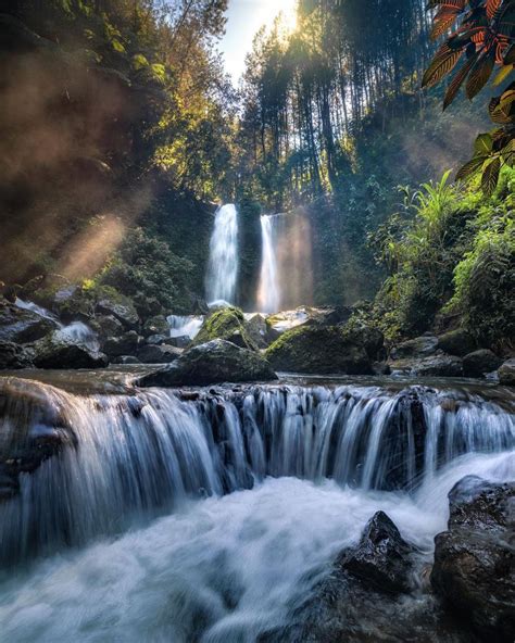 Pesona Air Terjun Grenjengan Kembar Di Magelang Nyegerin