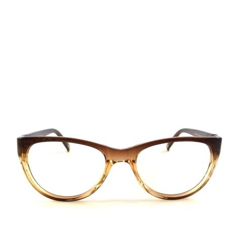 Ombre Brown Cateye Shaped Glasses Eyeglasses Or By Lookeyewear