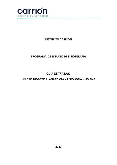 Anatomía Y Fisiología Humana George Aguila Enriquez Udocz