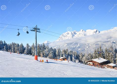 Ski Resort Schladming Austria Editorial Image Image Of Peace