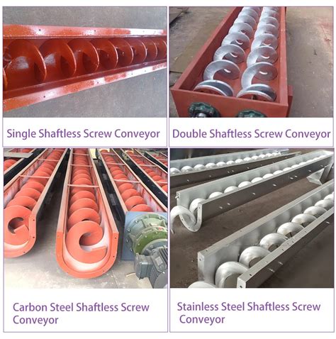 Shaftless Screw Conveyor Dahan Vibration Machinery