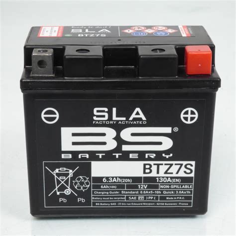 Batterie Sla Bs Battery Pour Moto Gas Gas Ec Enduro T Euro