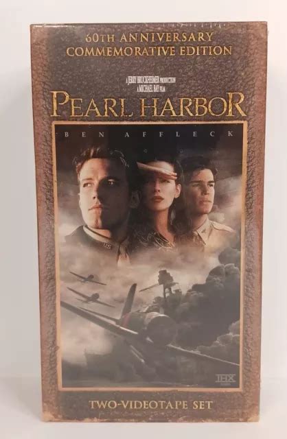 PEARL HARBOR VHS 60th Commemorative Edition Ben Affleck Factory Sealed