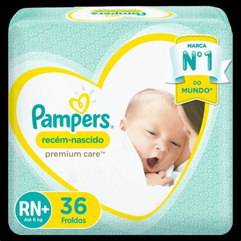 Fralda Pampers Confort Sec Rn Unidades