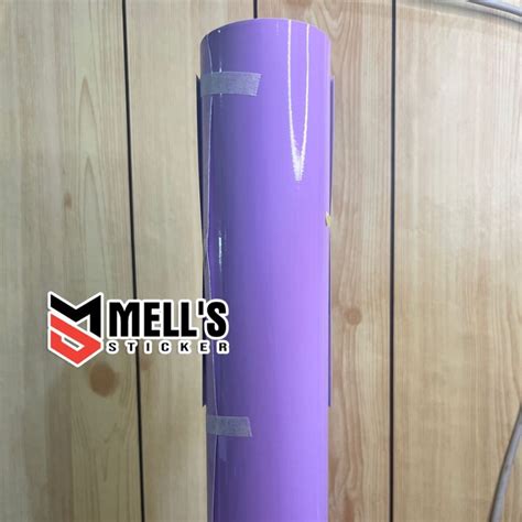 Jual Skotlet Ungu Lilac Glossy Profix Lebar Cm Panjang Meter Ungu