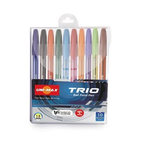 Pochettede Stylos A Bille Trio Mm Unimax