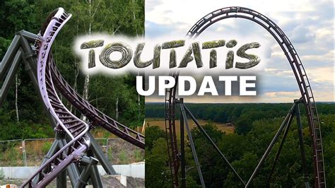 Toutatis Construction Update Parc Ast Rix New Intamin Multi Launch